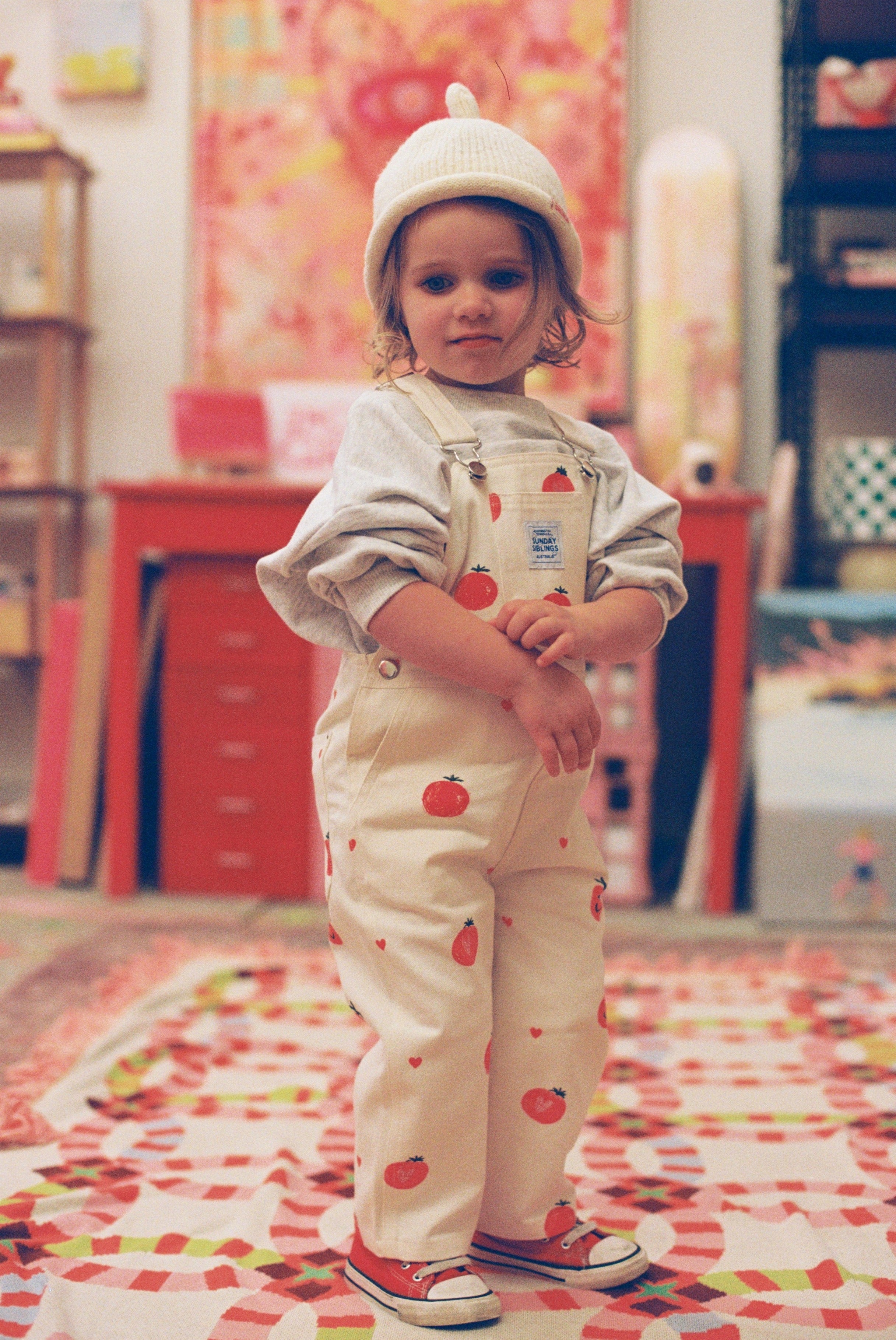 Ninch Overalls - Happy Tomato