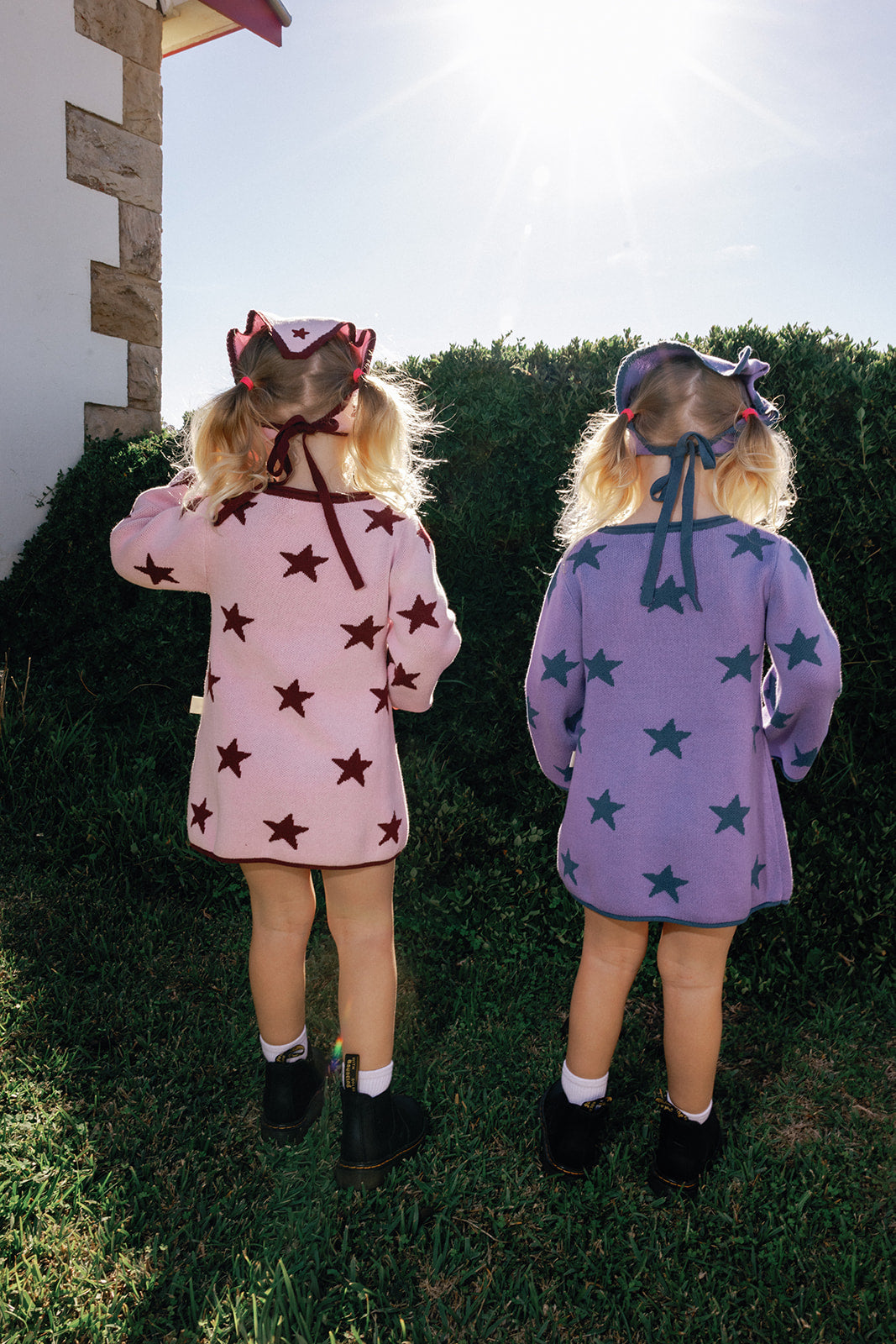 Lucky Stars Dress - Soft Pink
