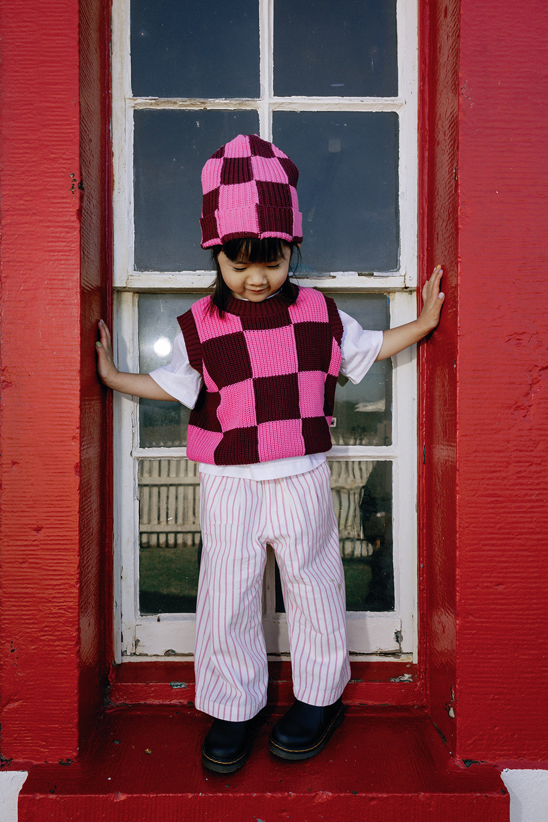 Ninch Pants - Pink Stripes