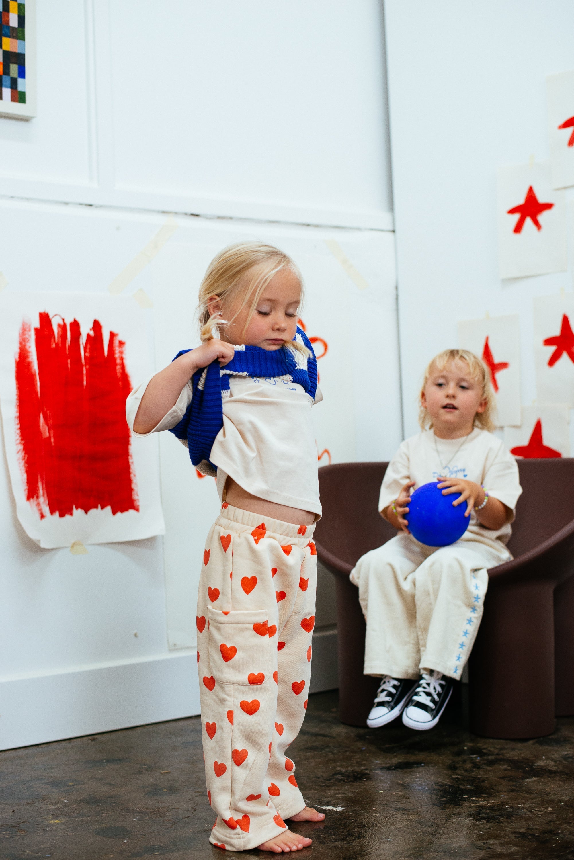 Holiday Pants - Hearts