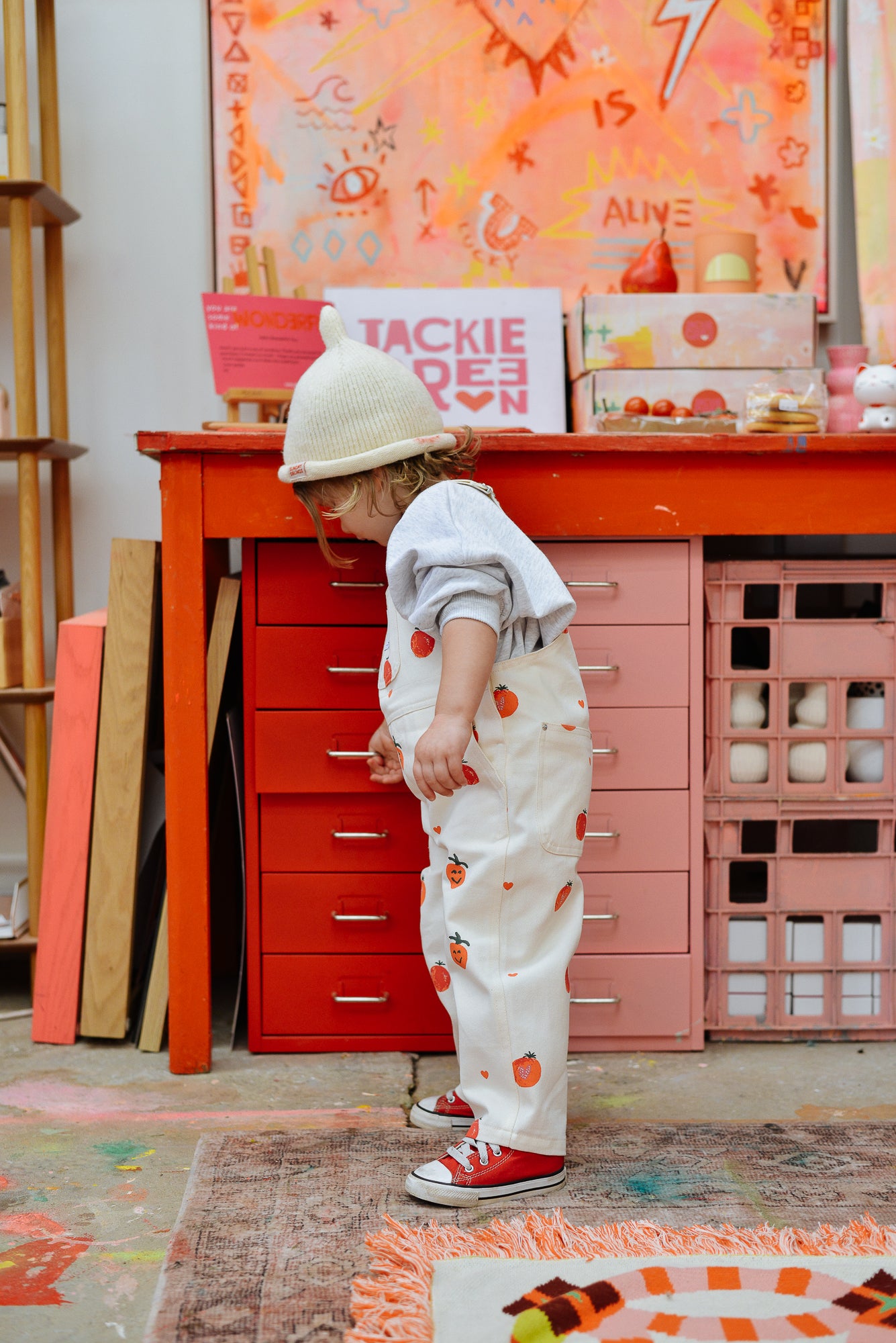 Ninch Overalls - Happy Tomato