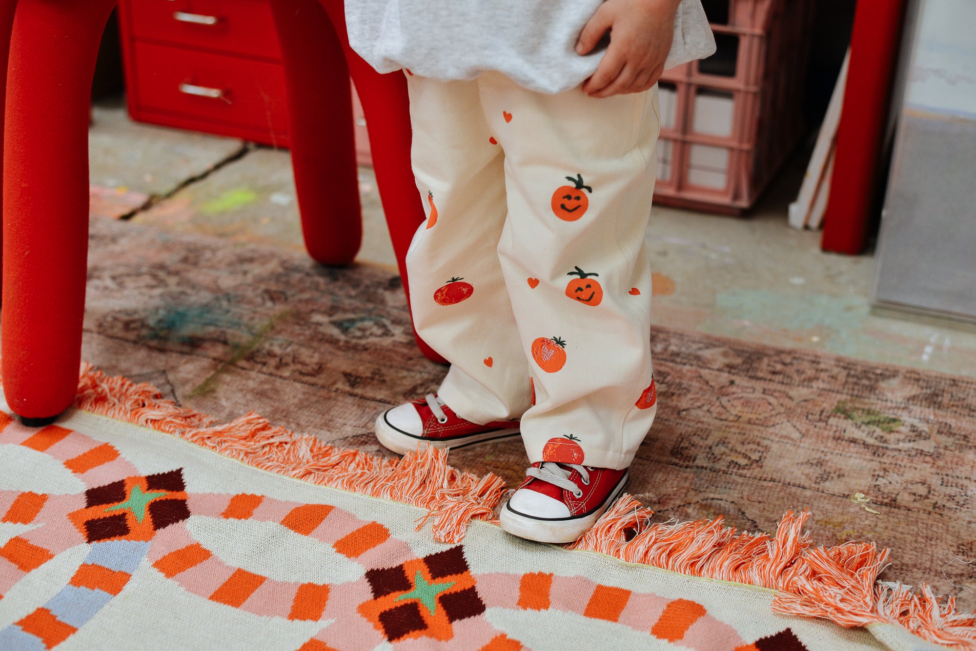 Ninch Overalls - Happy Tomato