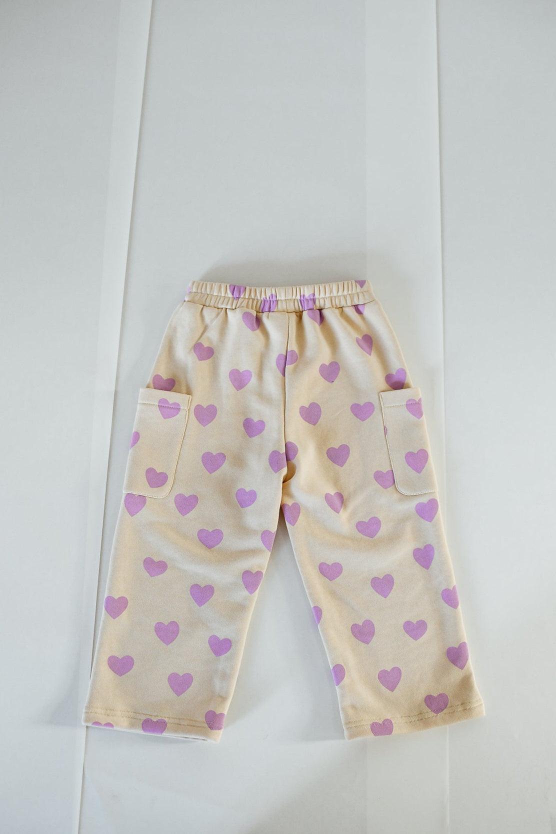 Holiday Pants - Purple Hearts