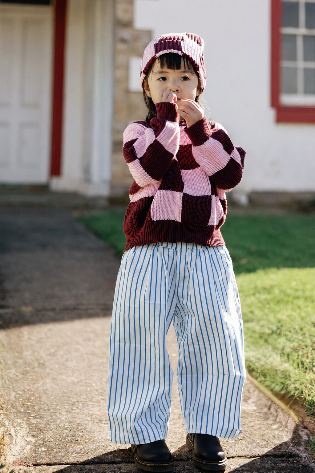 ☆ PRE ORDER ☆ Ninch Pants - Blue Stripes