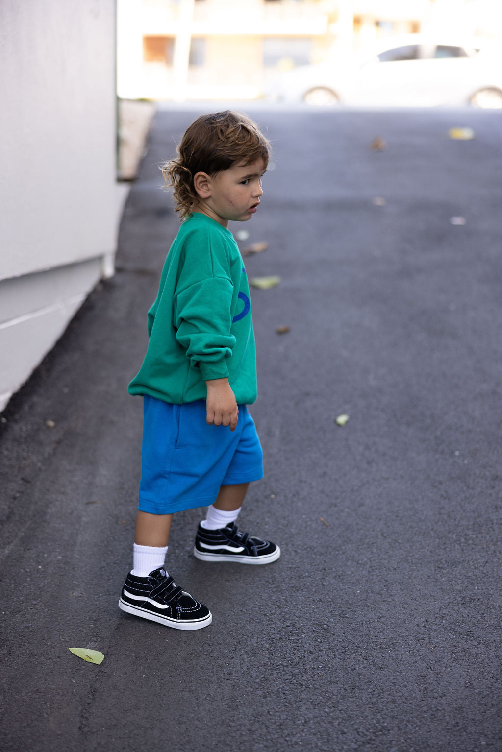 Sunday Records Shorts - Blue