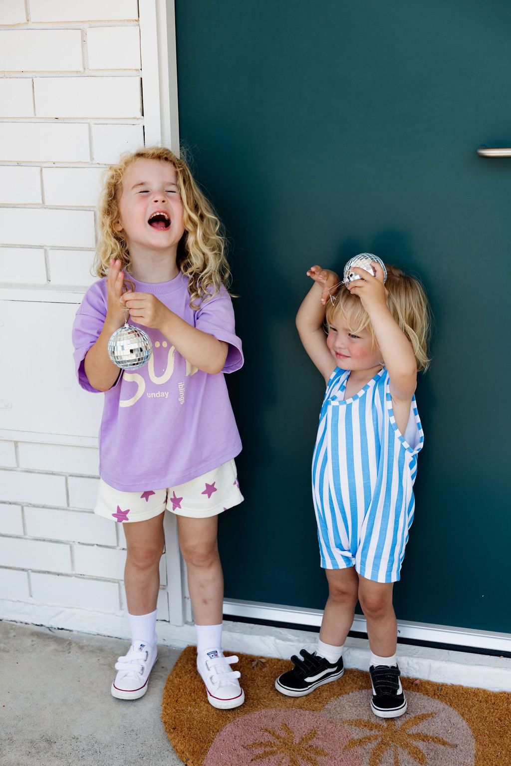 Kiddo Shorts - Purple