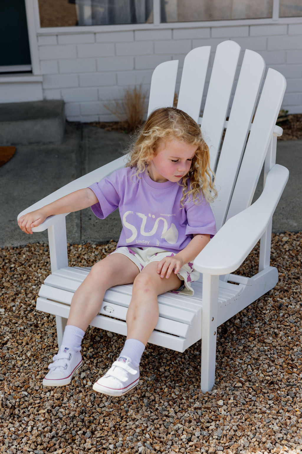 Kiddo Shorts - Purple
