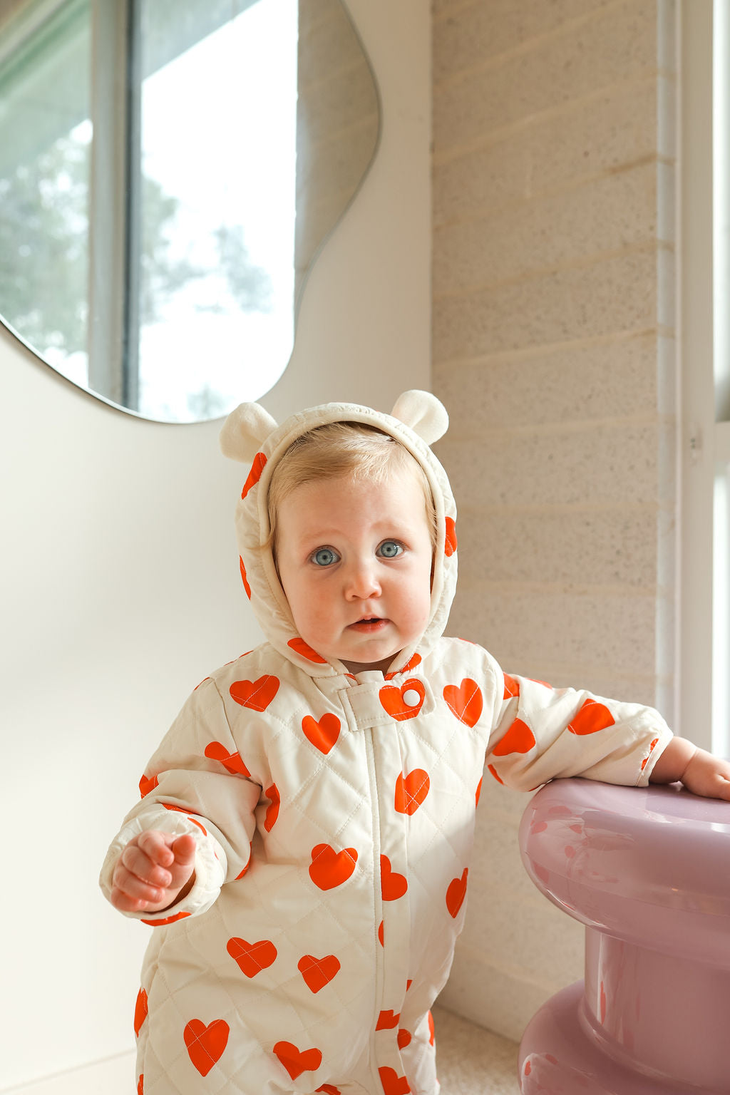 Freddie Bear Suit - Hearts