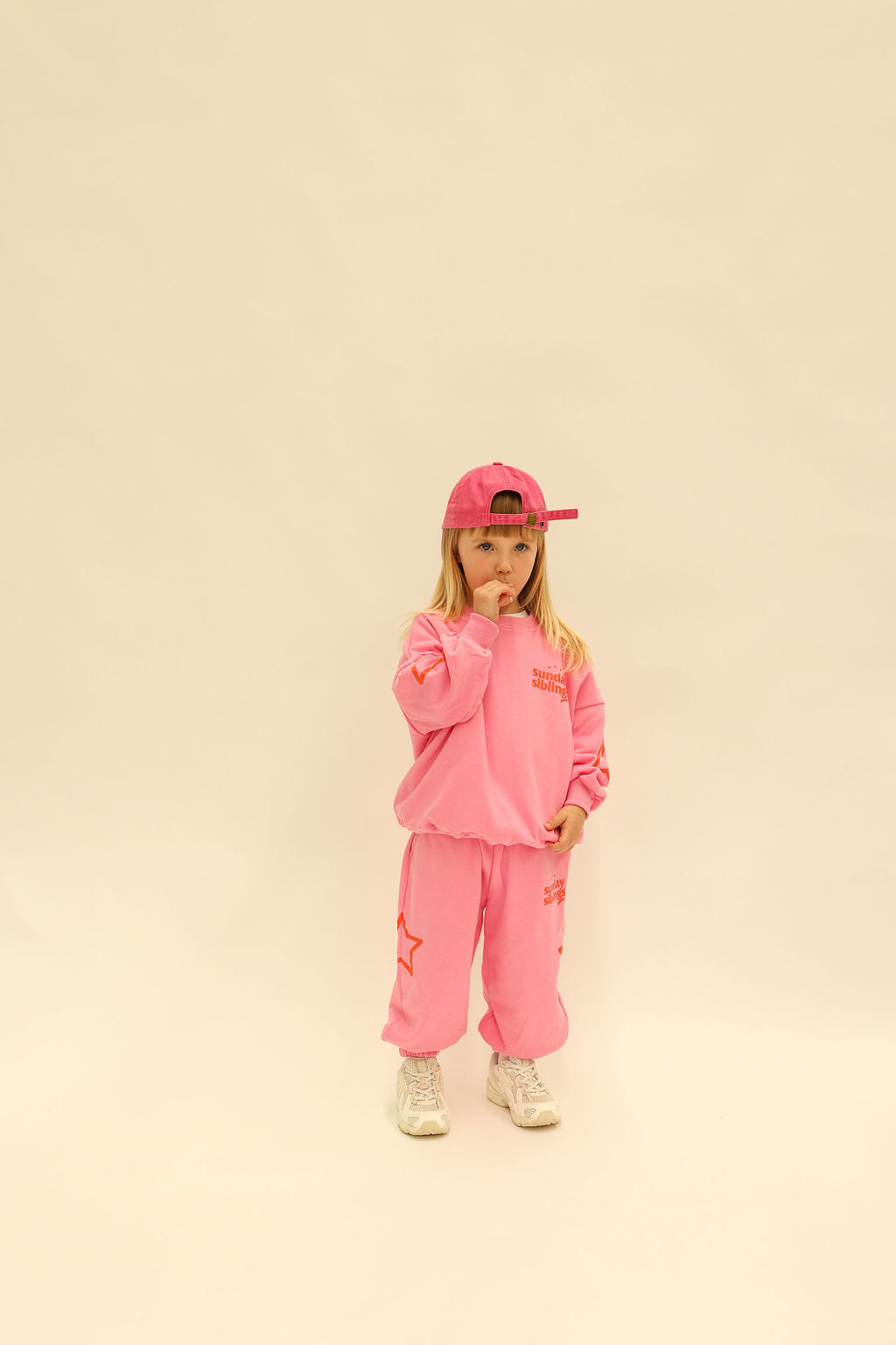 Siblings Set - Pink Trackpants