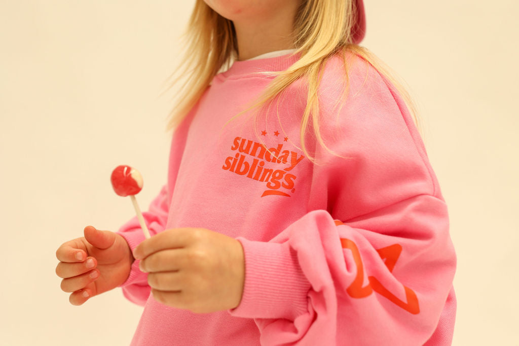 Siblings Set - Pink Sweater