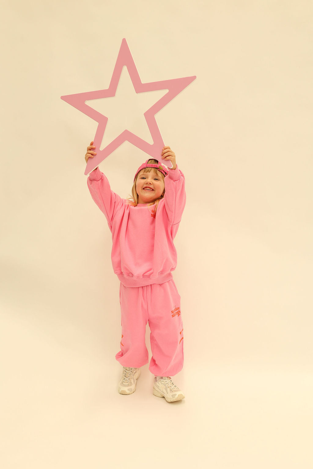 Siblings Set - Pink Trackpants
