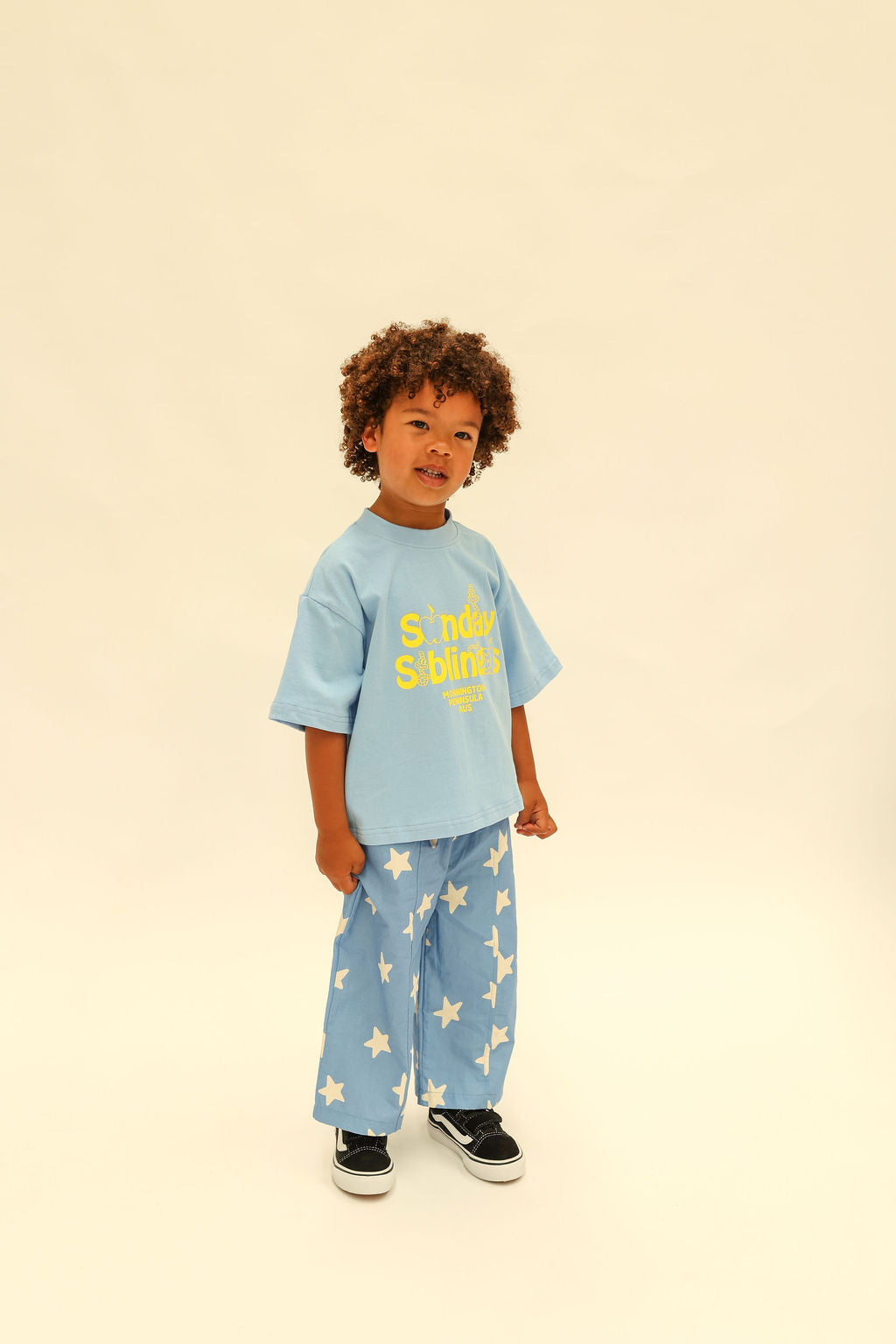 Dusty Star Pants - Cobalt Blue