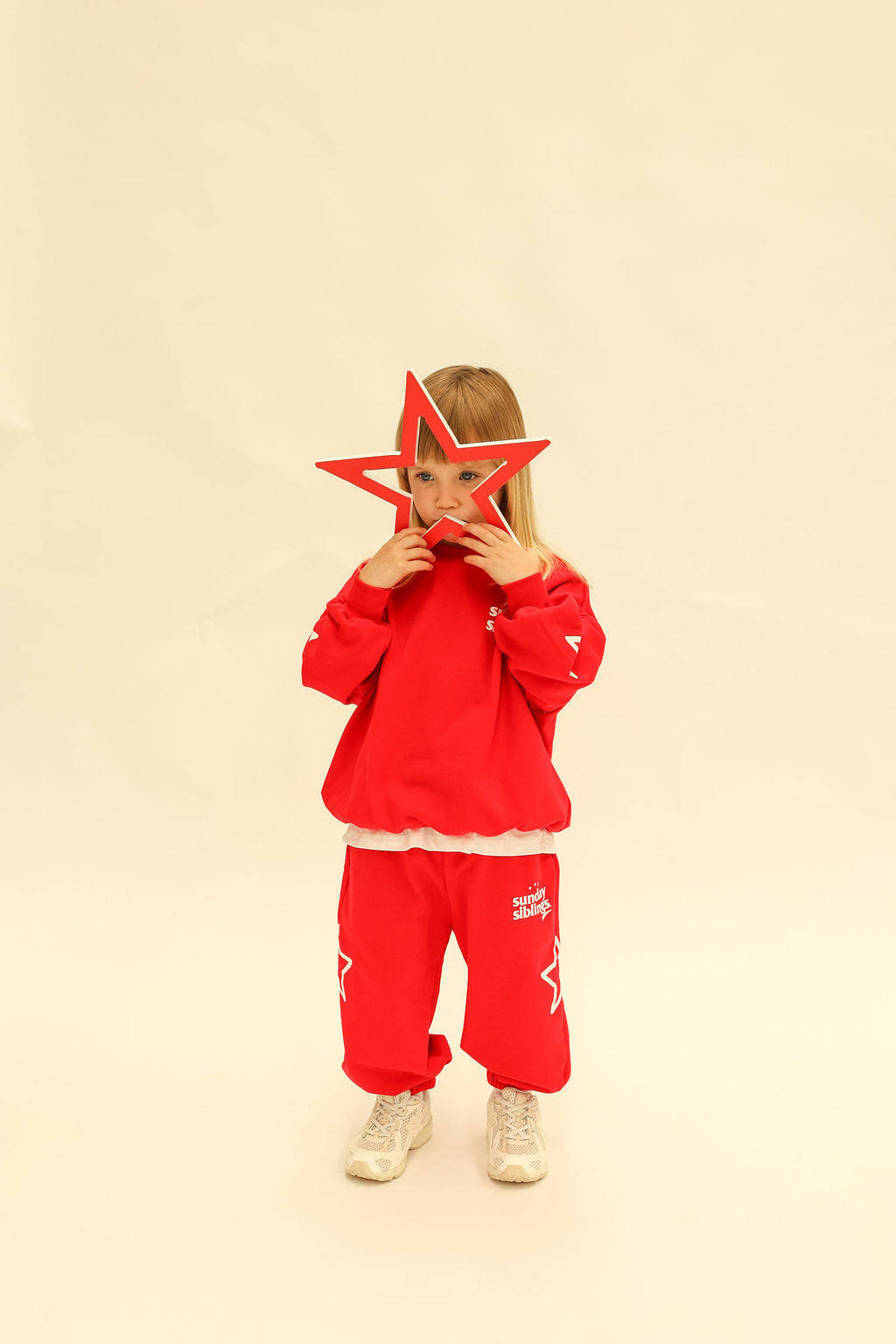 Siblings Set - Red Sweater