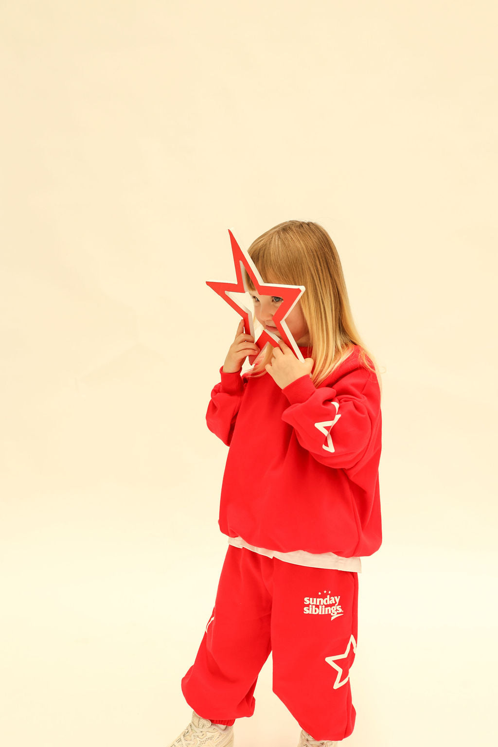 Siblings Set - Red Sweater