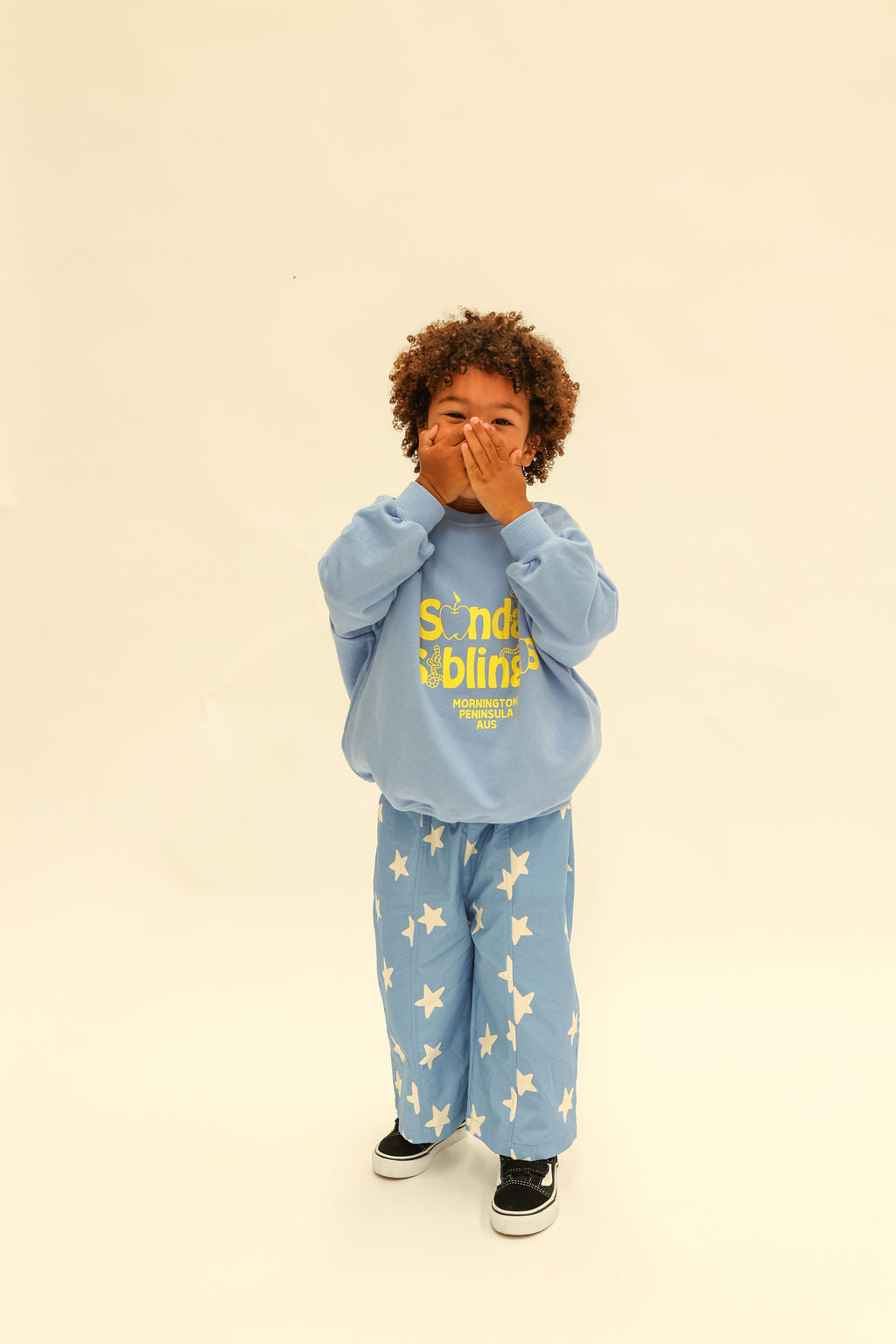 Doc Sweater - Blue + Yellow