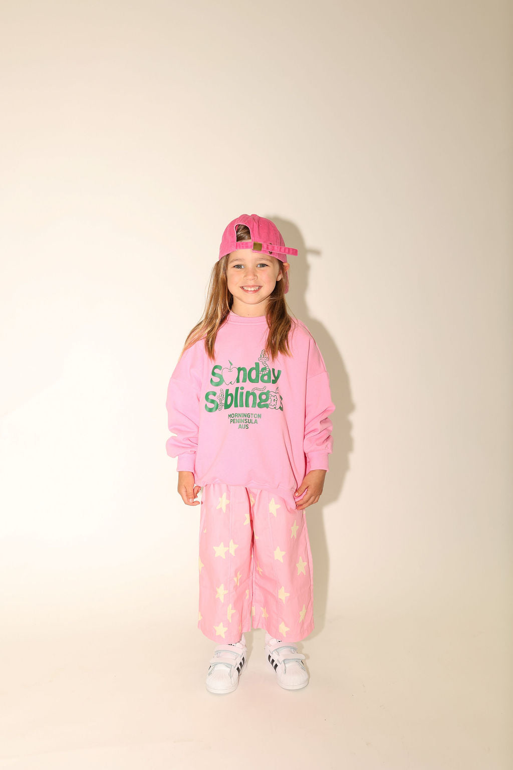 Doc Sweater - Pink + Green