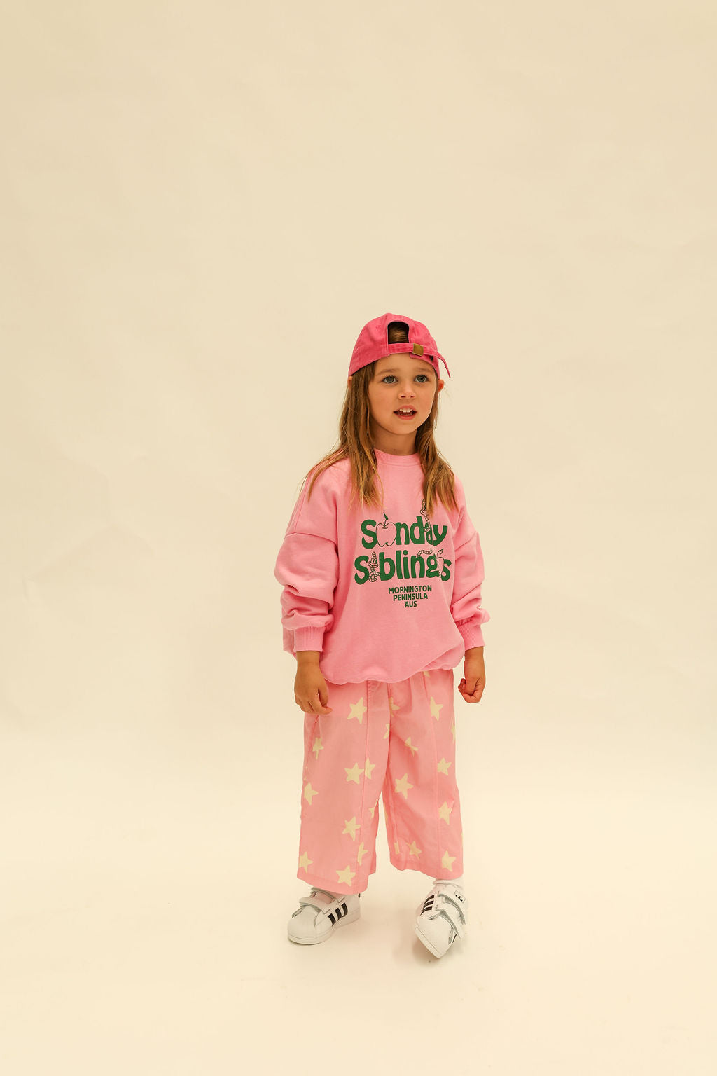 Doc Sweater - Pink + Green