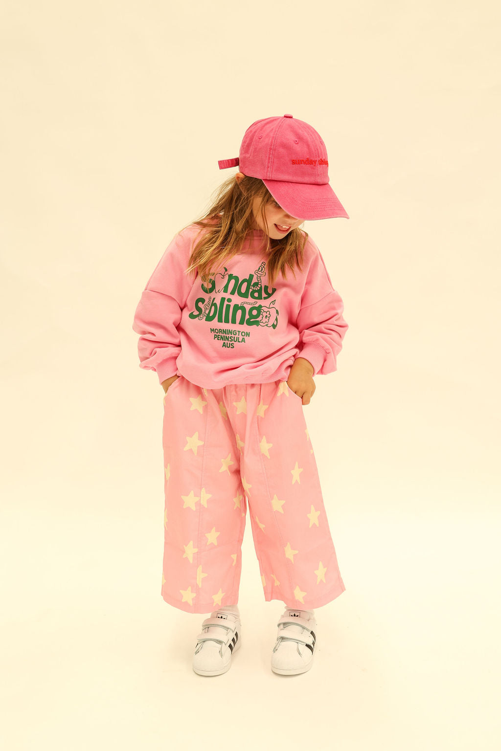 Dusty Star Pants - Pink