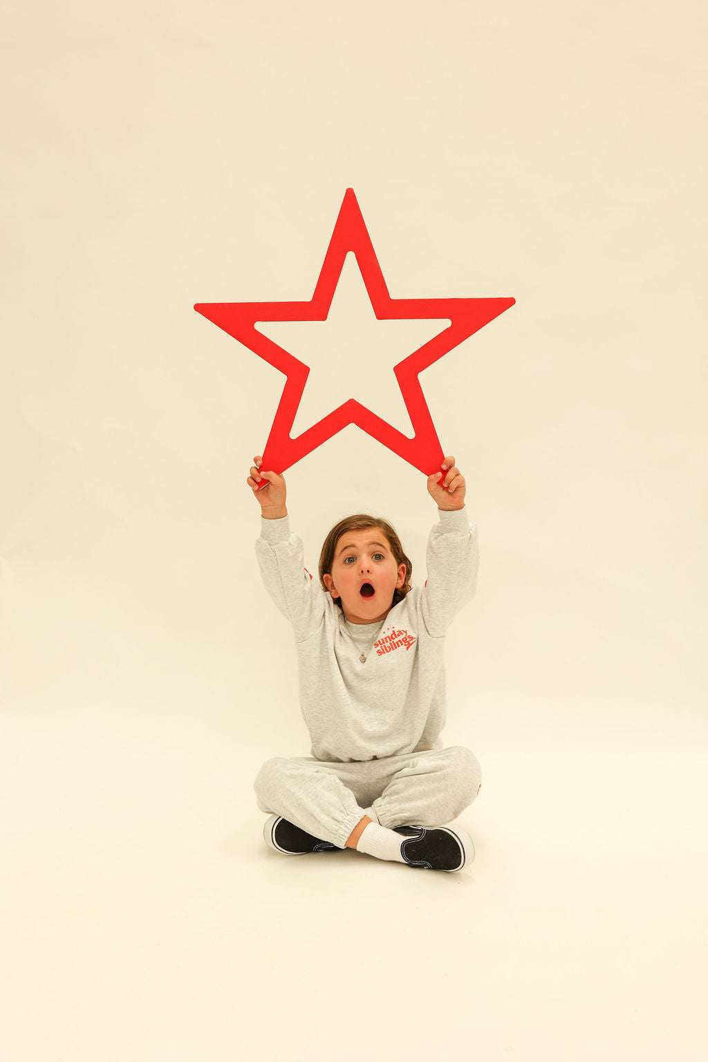 Siblings Set - Grey Sweater