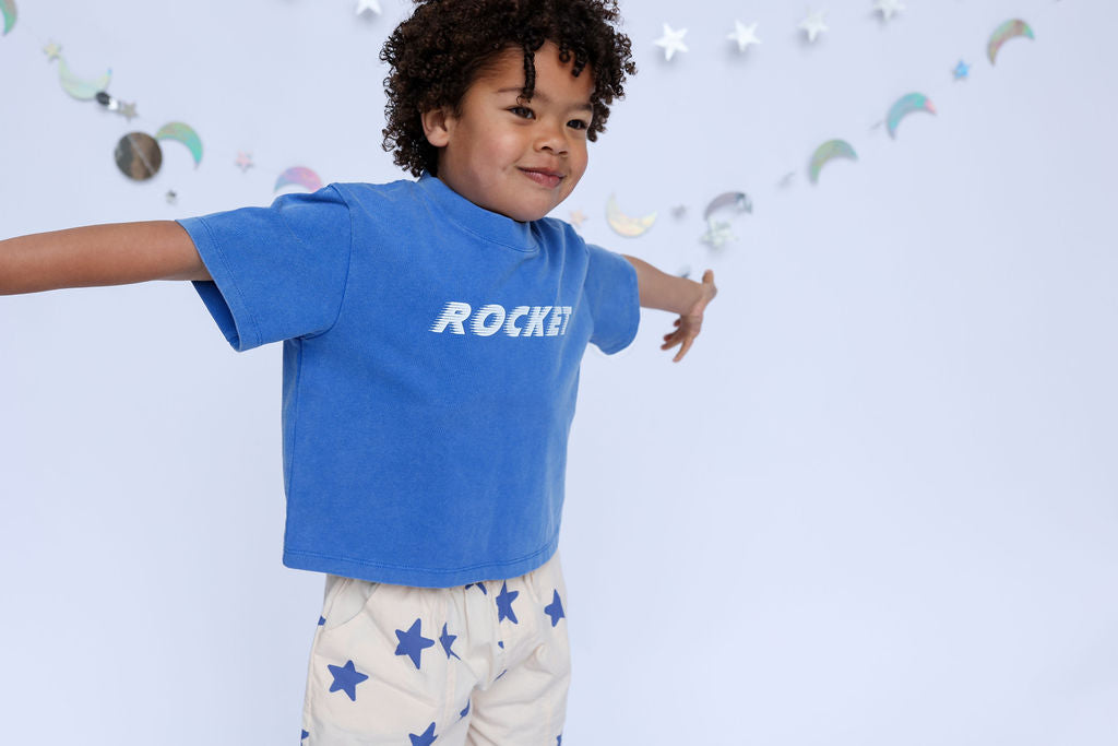 Rocket Tee - Blue