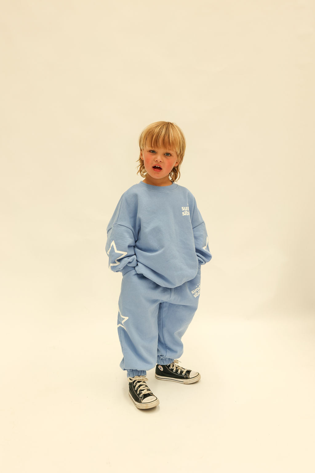 Siblings Set - Blue Sweater