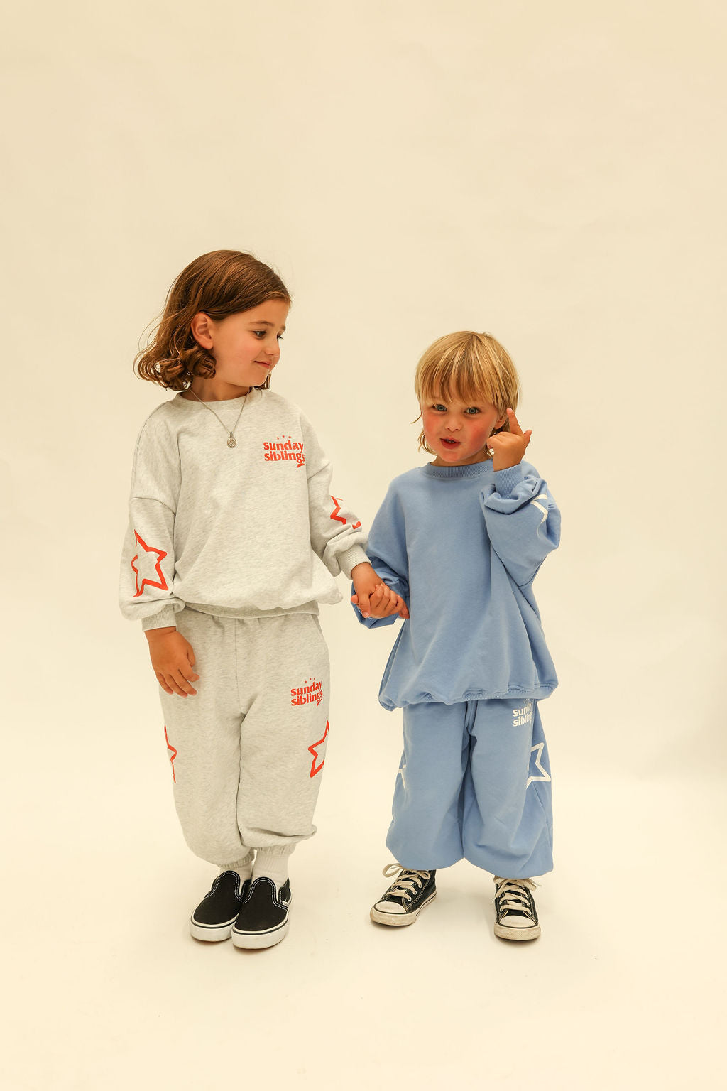 Siblings Set - Blue Sweater