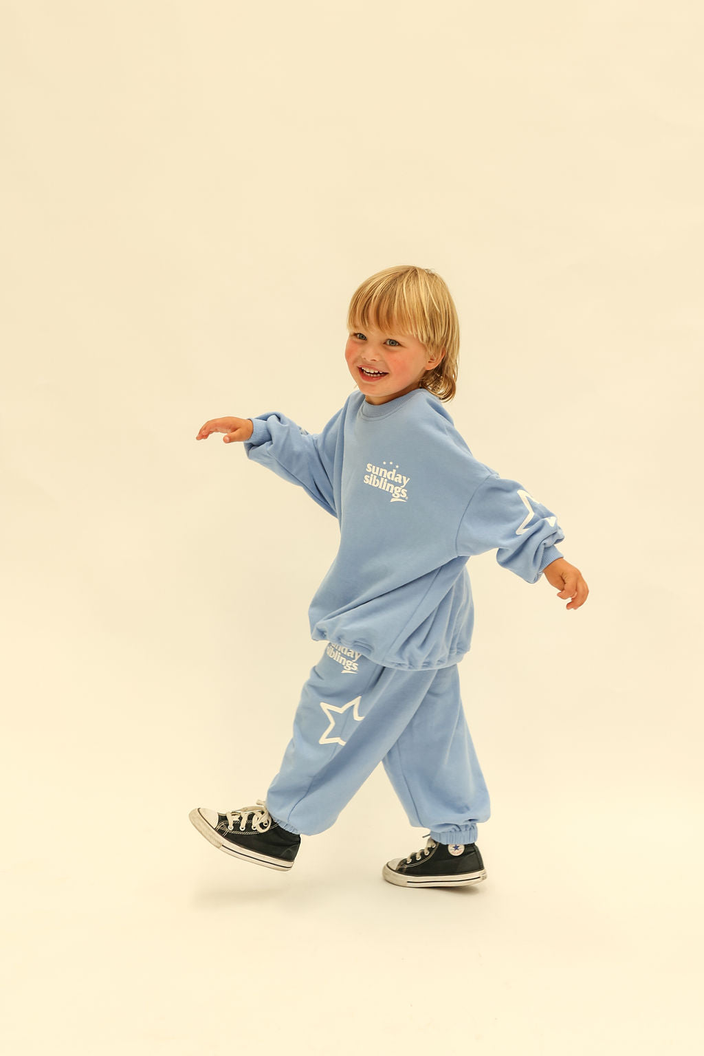 Siblings Set - Blue Trackpants