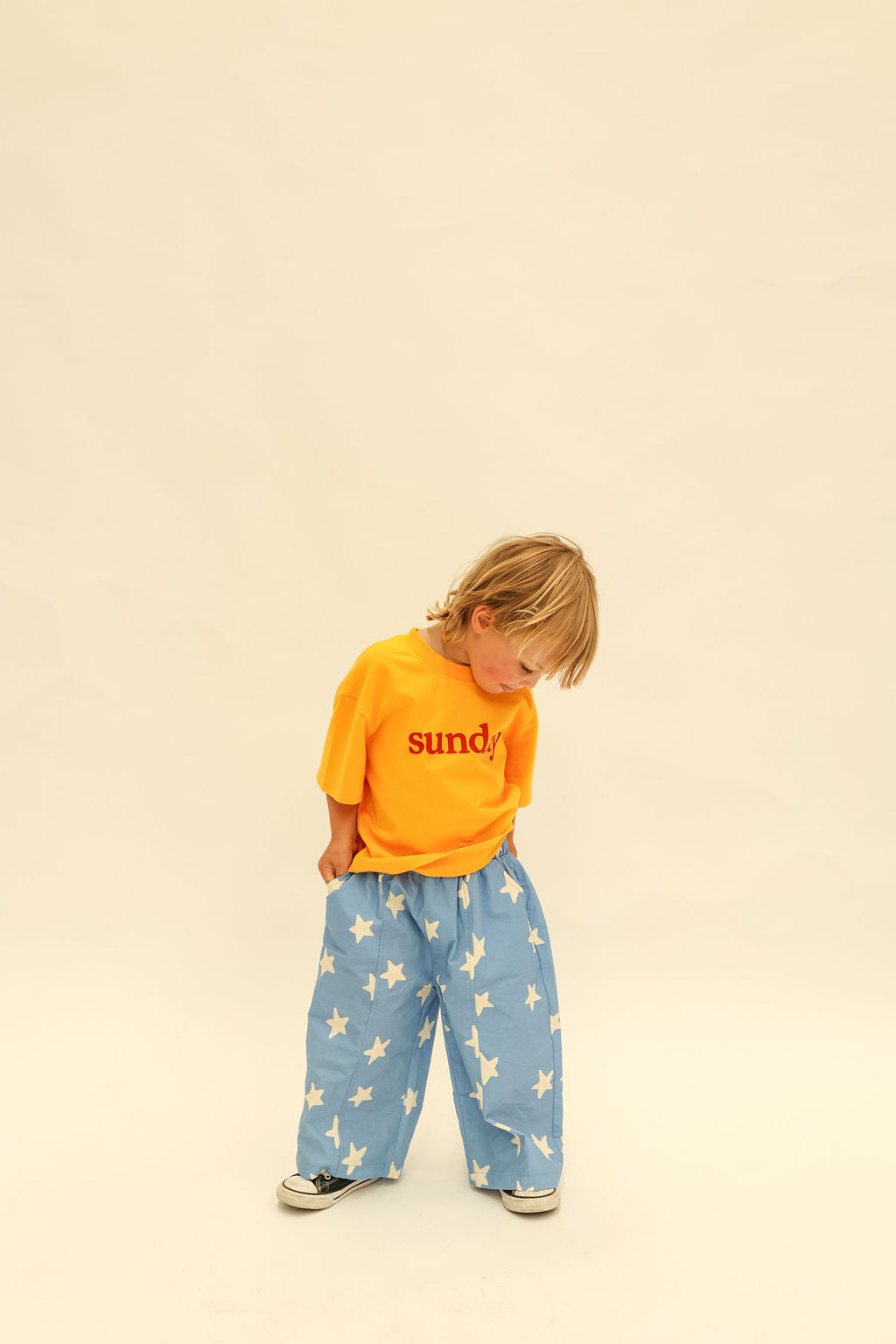 Dusty Star Pants - Cobalt Blue