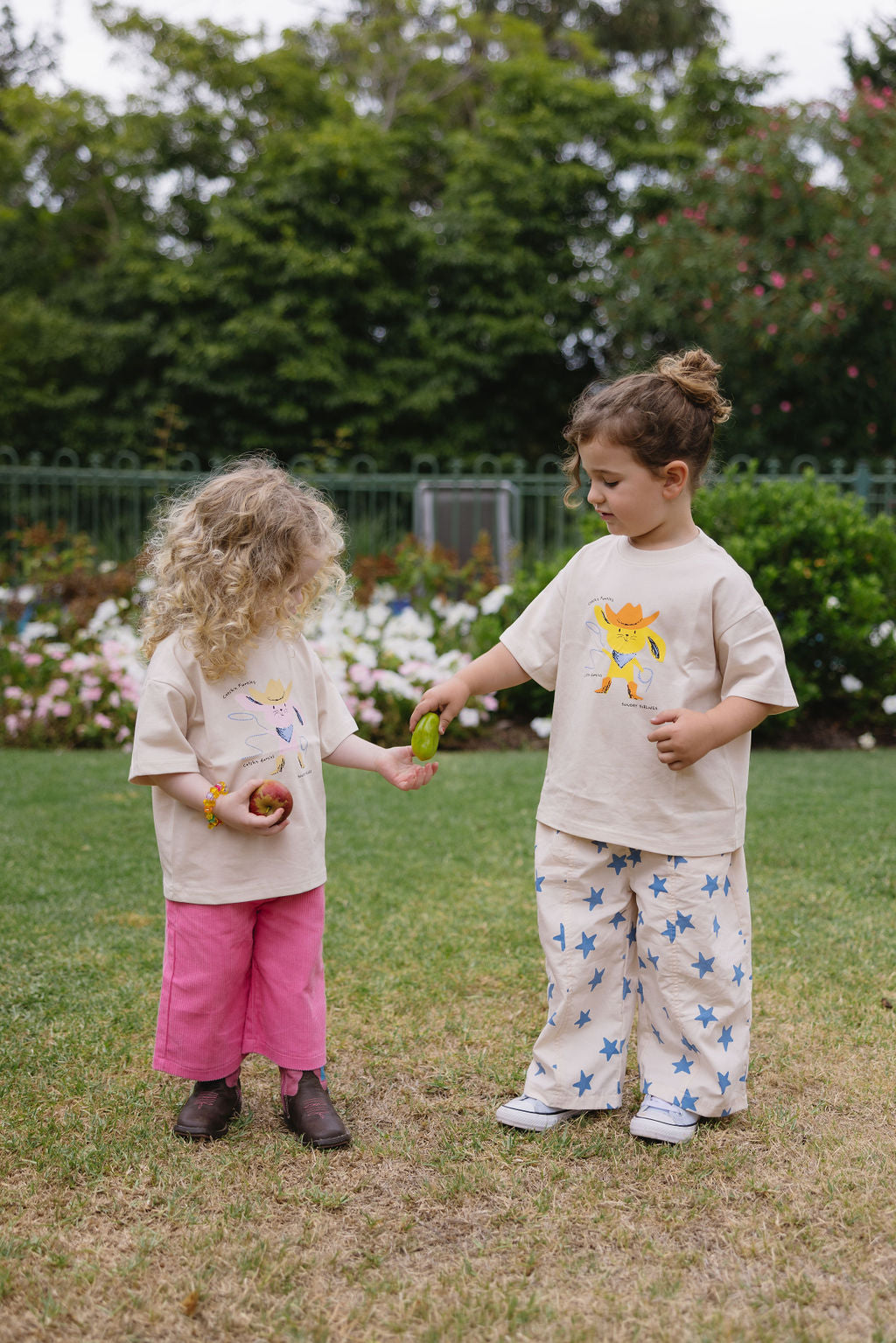 ★ PRE ORDER ★ Catch'n Bunnies Tee - Yellow