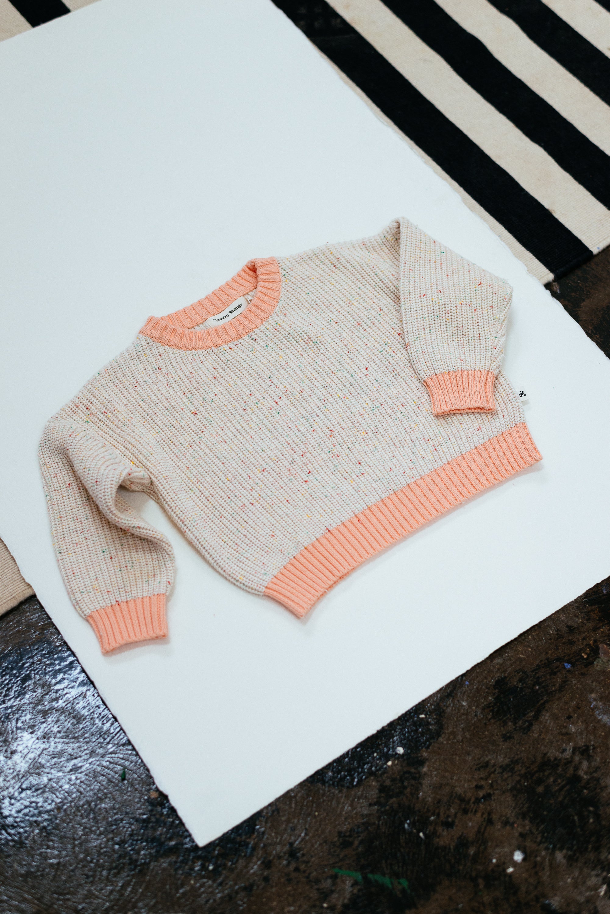 Freckle Knit - Peach