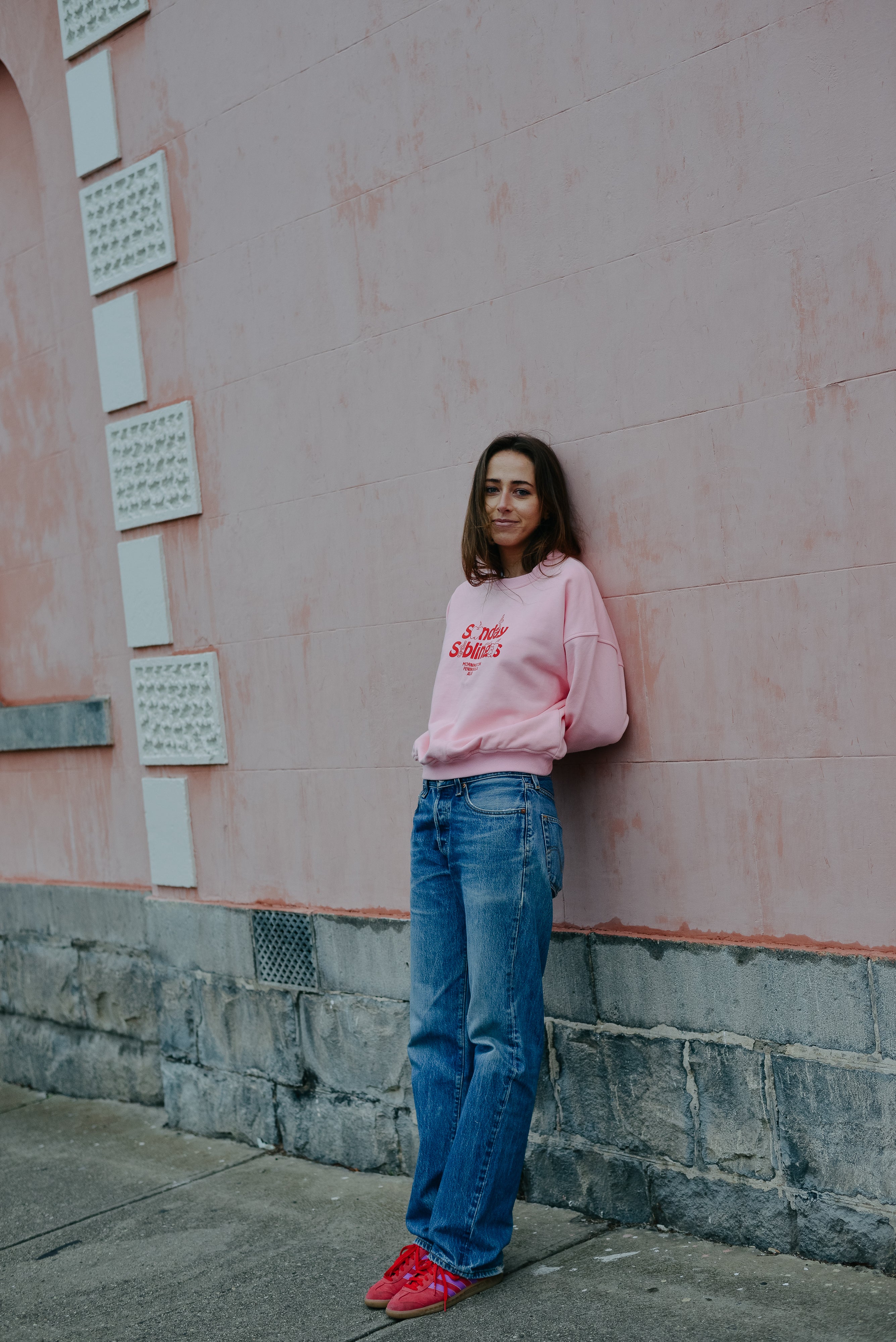 Adult Doc Sweater - Pink