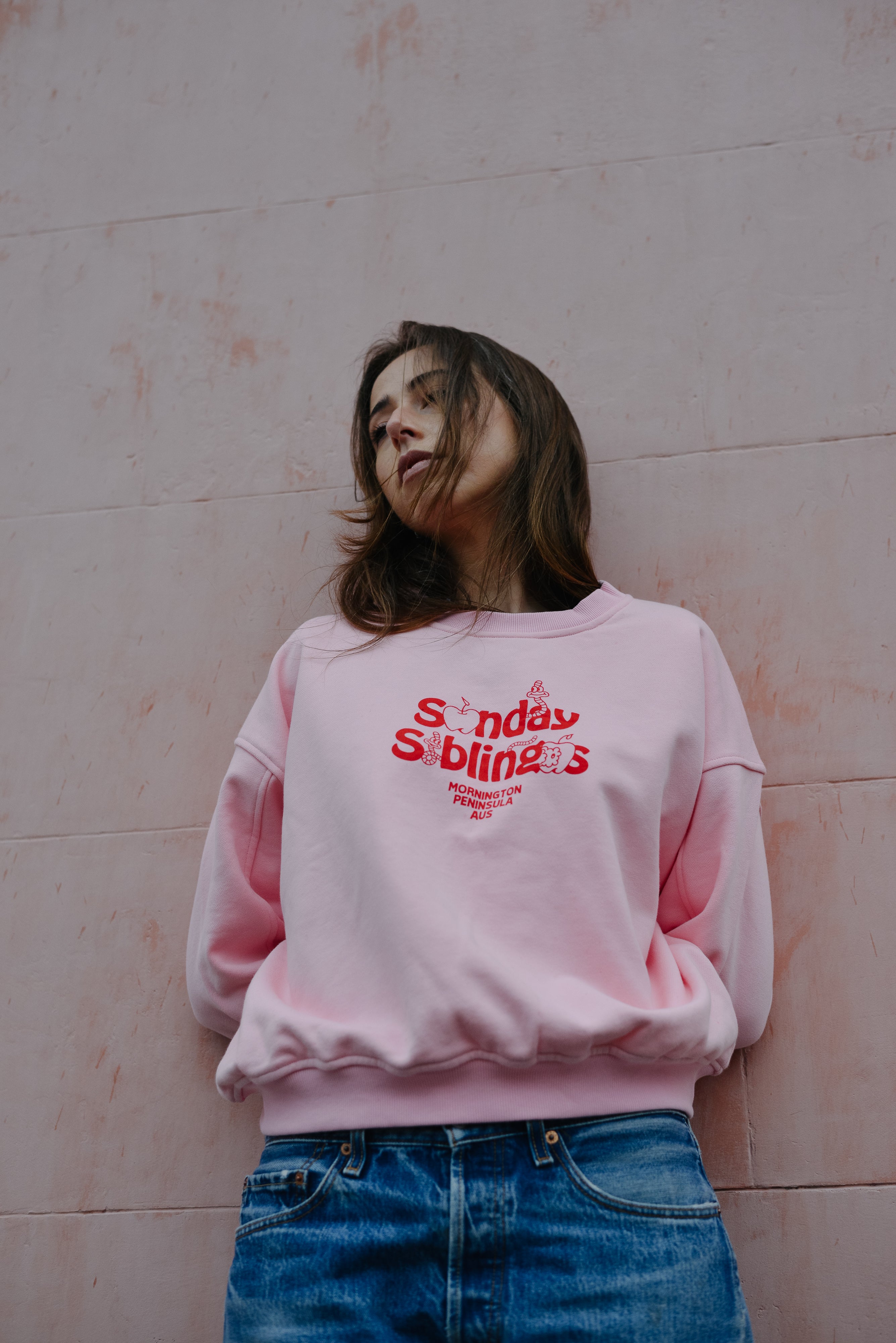 Adult Doc Sweater - Pink