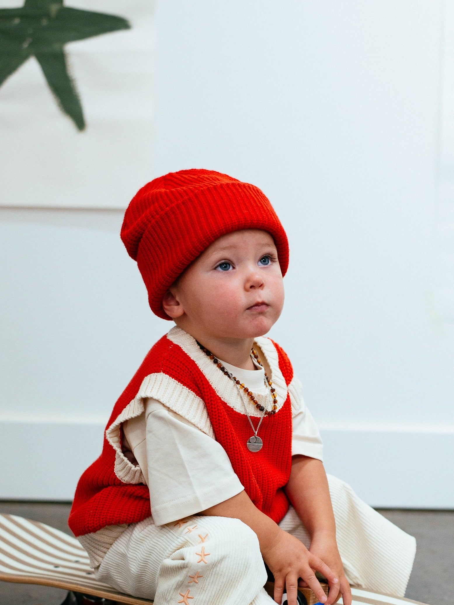 Nonno Vest - Red