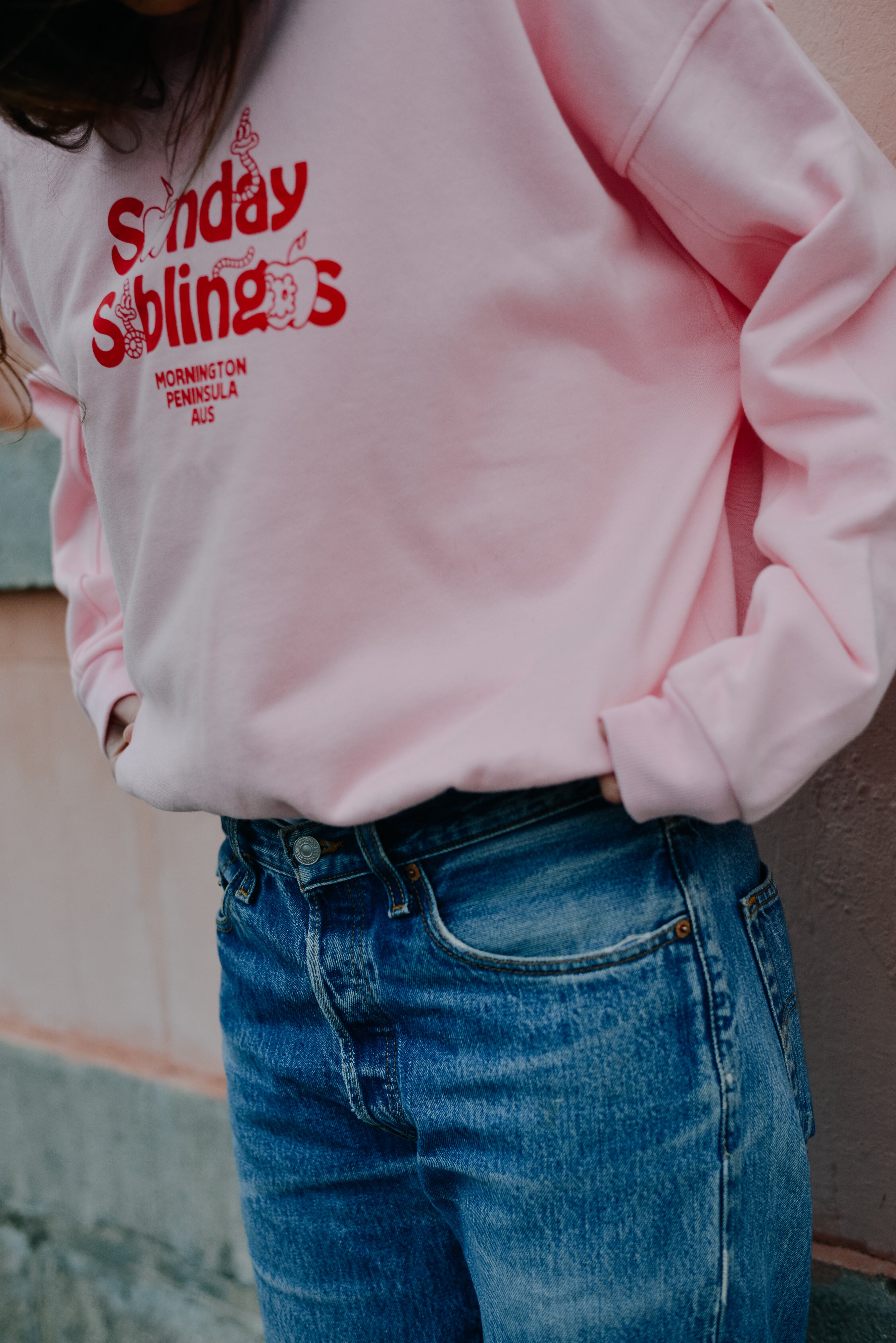 Adult Doc Sweater - Pink