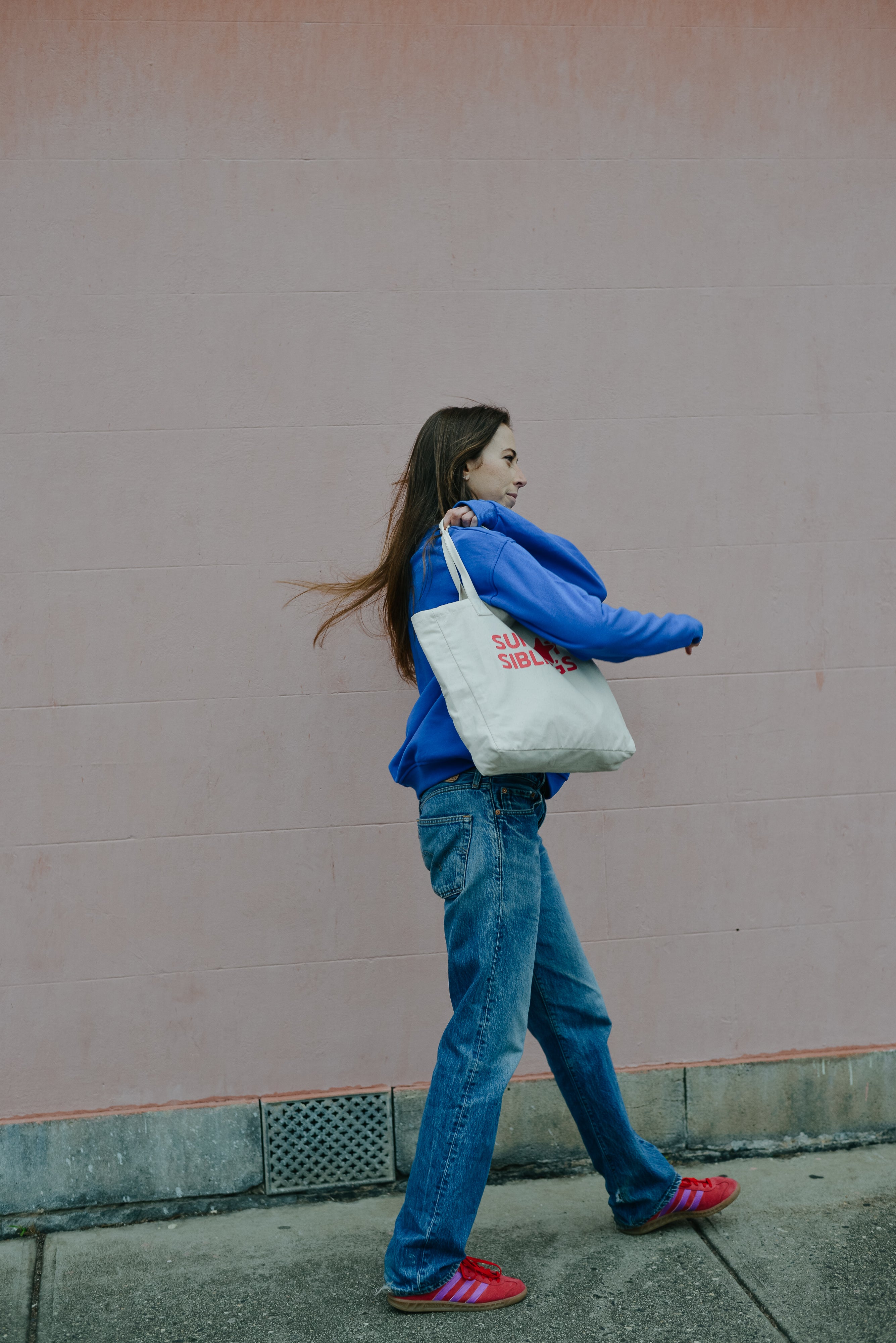 Adult Doc Sweater - Electric Blue