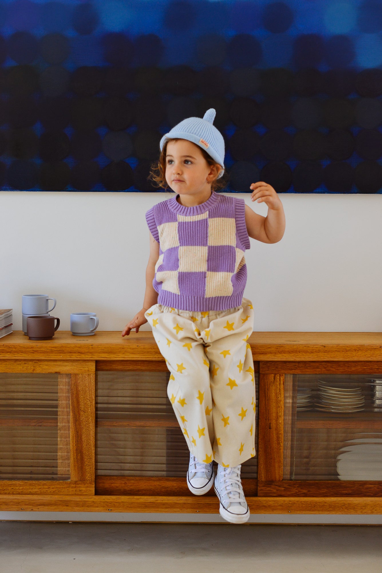 Nonno Vest - Purple