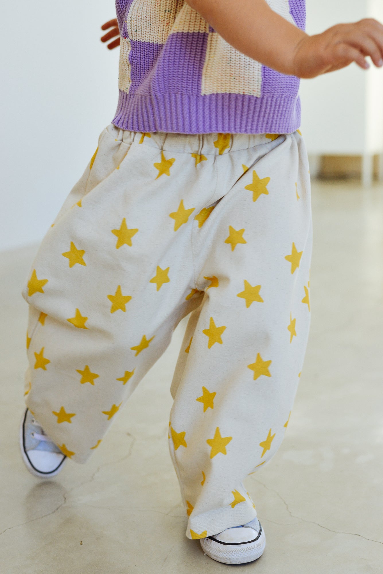 Little Loud Pants - Mustard Stars