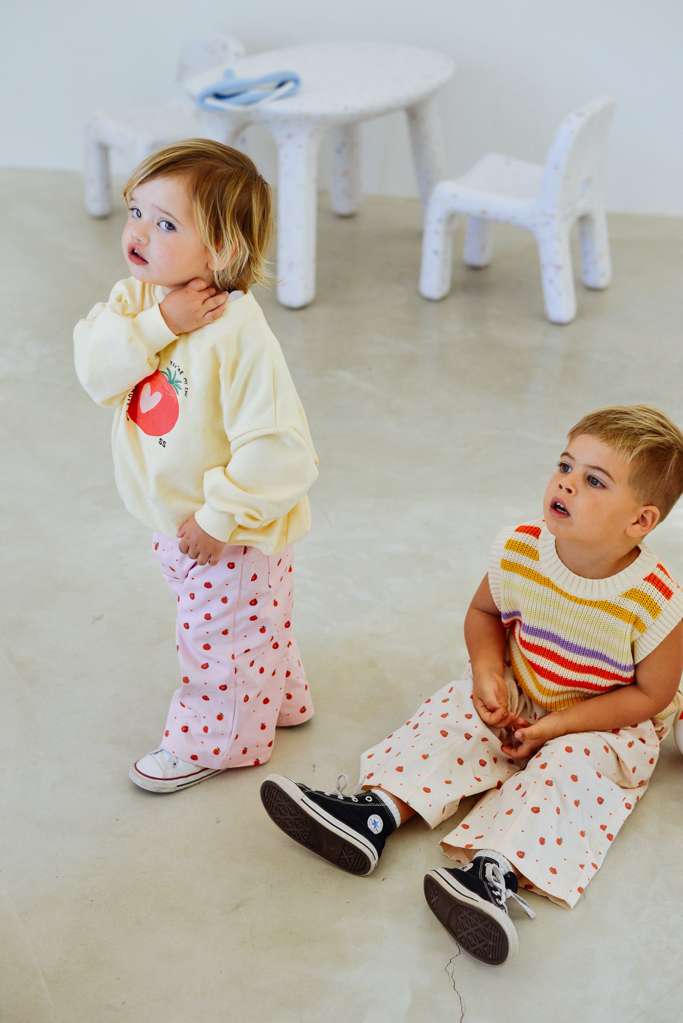 Fruit Loop Sweater - Yellow