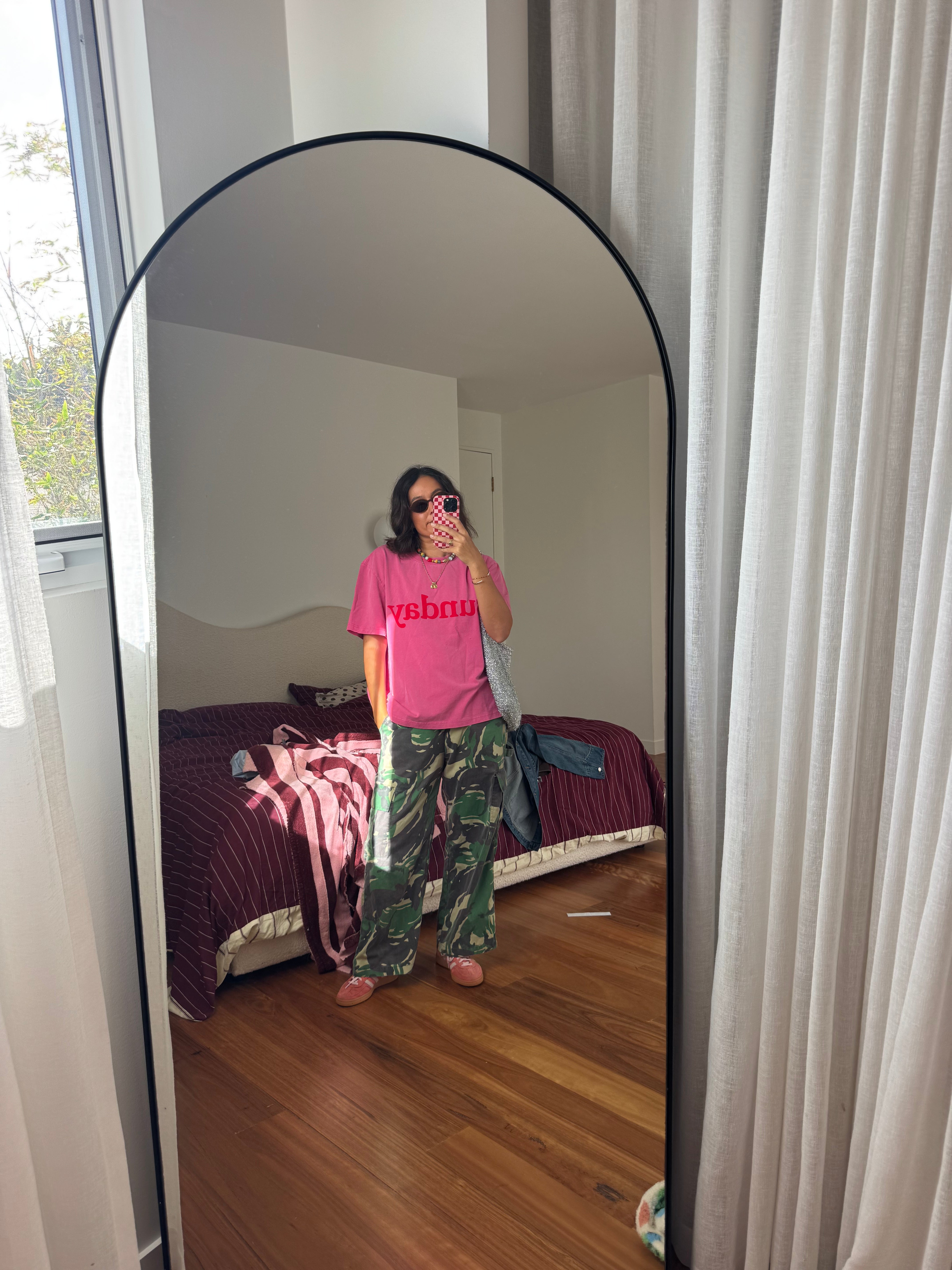 ☆ PRE ORDER ☆ Adult Sunday Tee - Pink