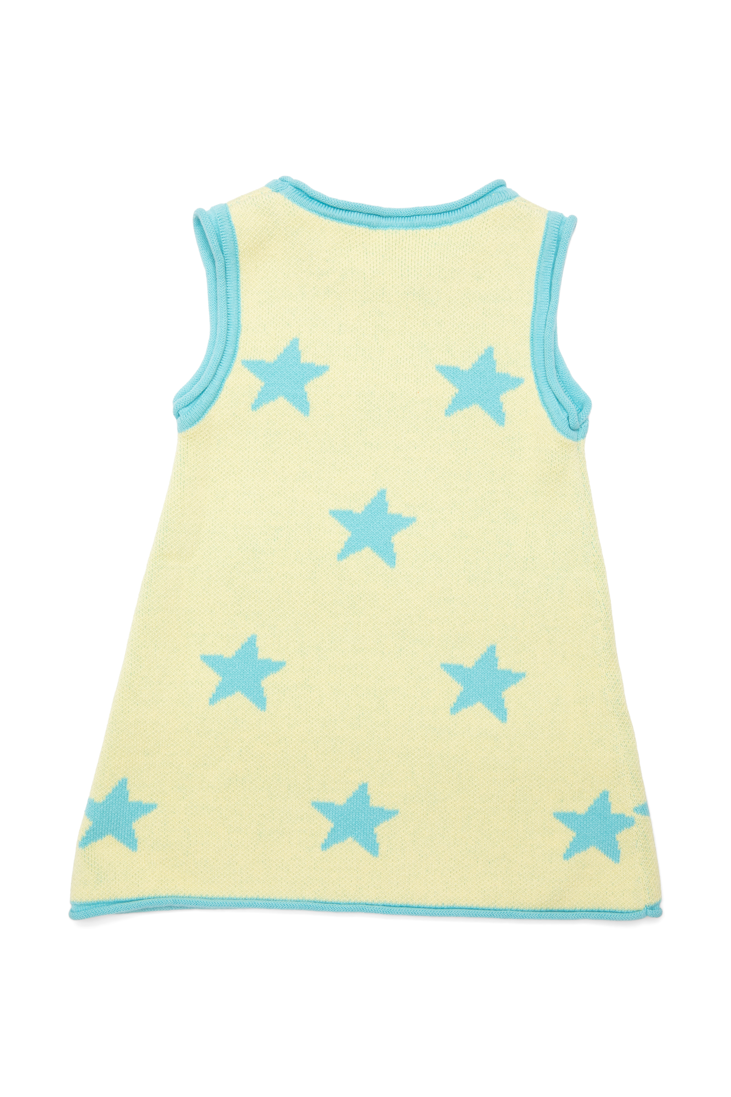 Stars Align Dress - Yellow + Blue