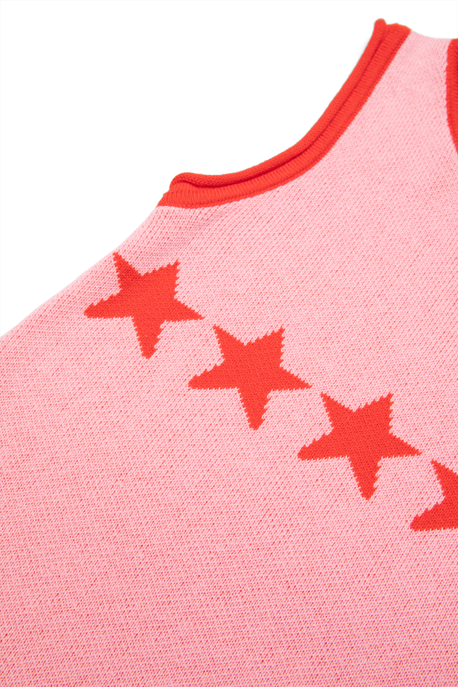Stars Align Dress - Pink + Red