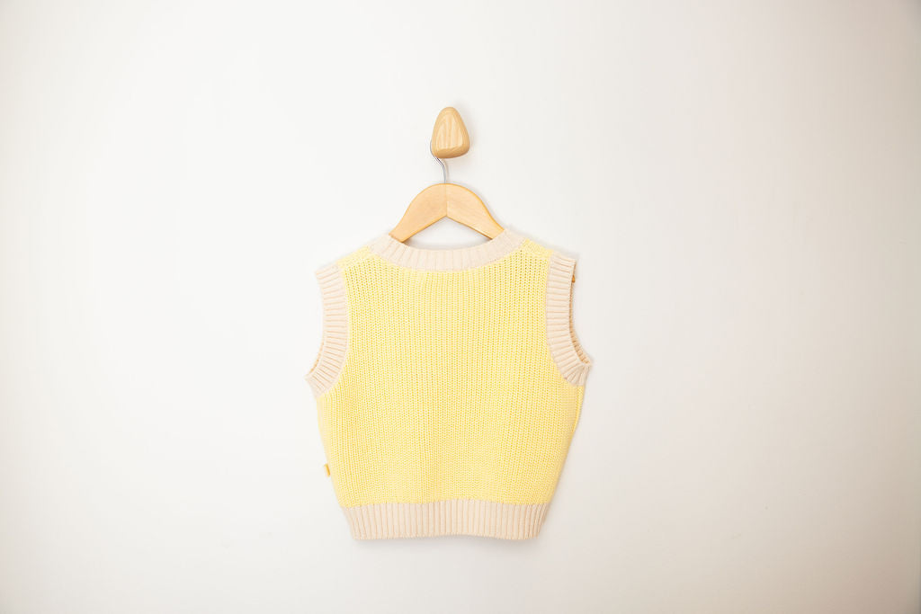 Nonno Vest - Butter Yellow