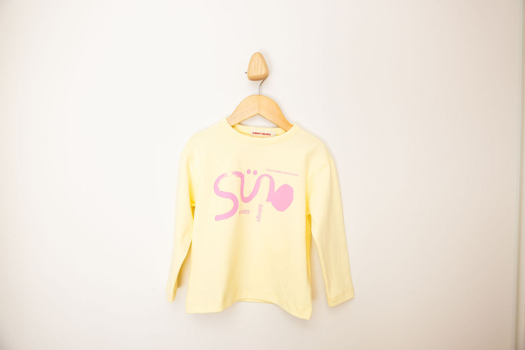 Il Sole LS Tee - Butter Yellow