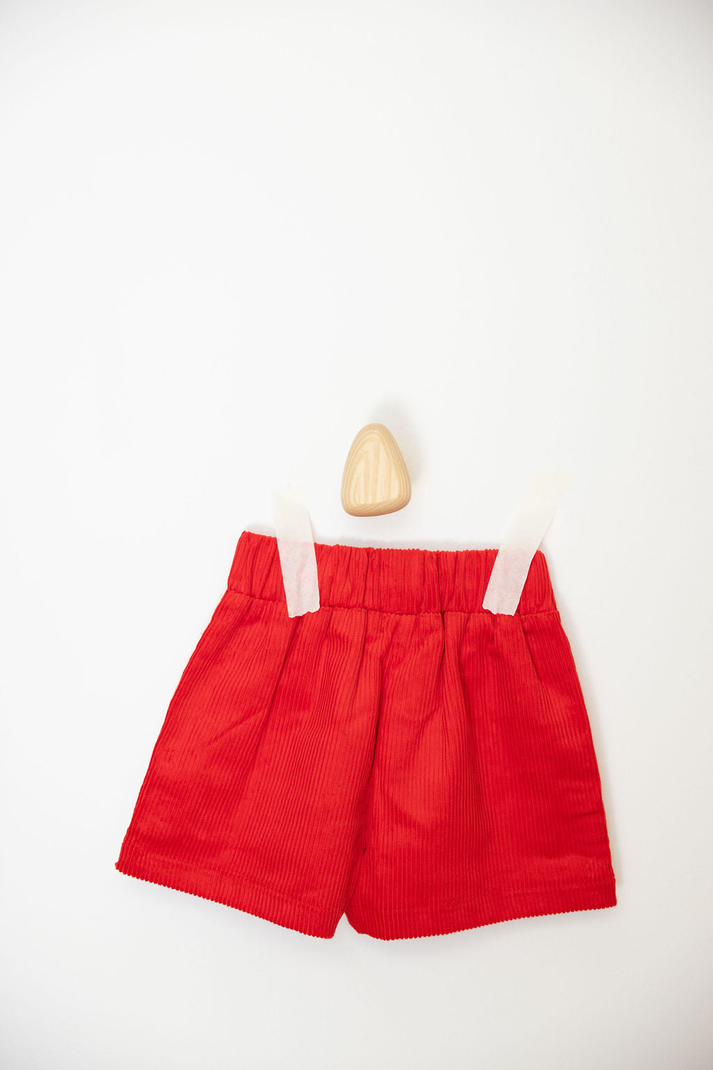 Playtime Cord Shorts - Red