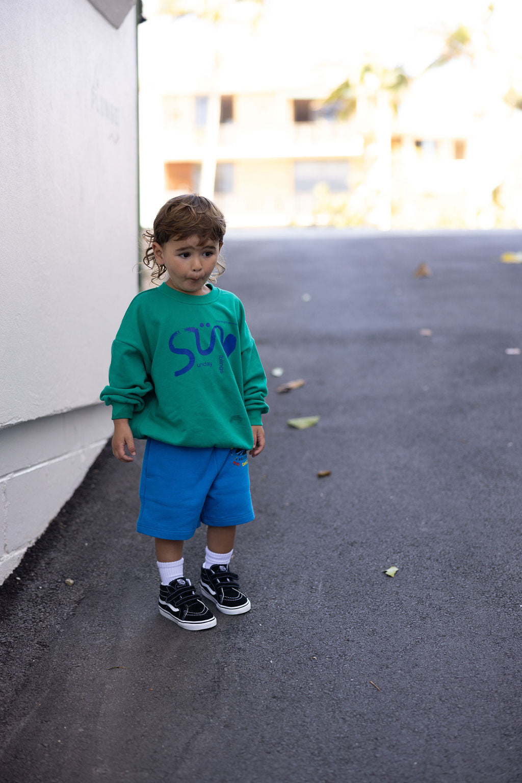 Sunday Records Shorts - Blue