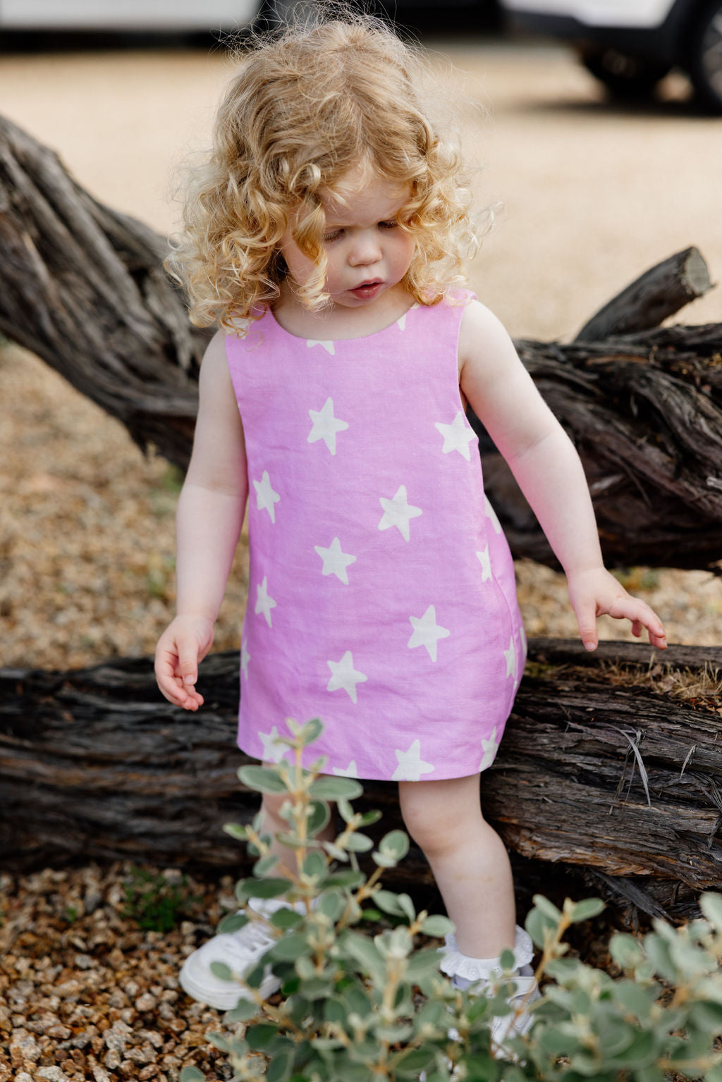 Mackenzie Dress & Bloomers - Pink