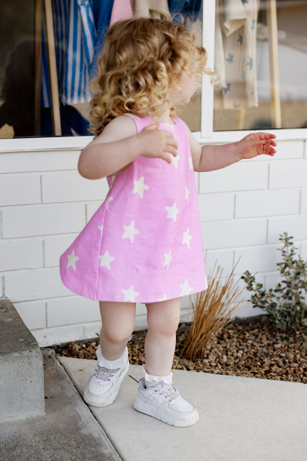 Mackenzie Dress & Bloomers - Pink