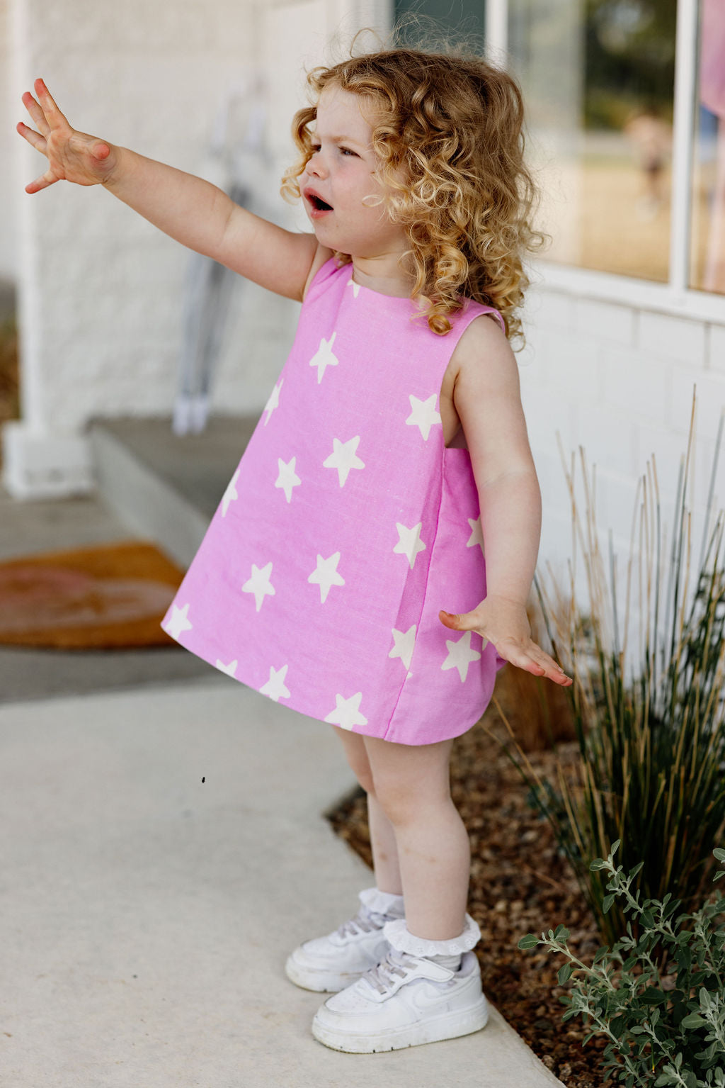 Mackenzie Dress & Bloomers - Pink