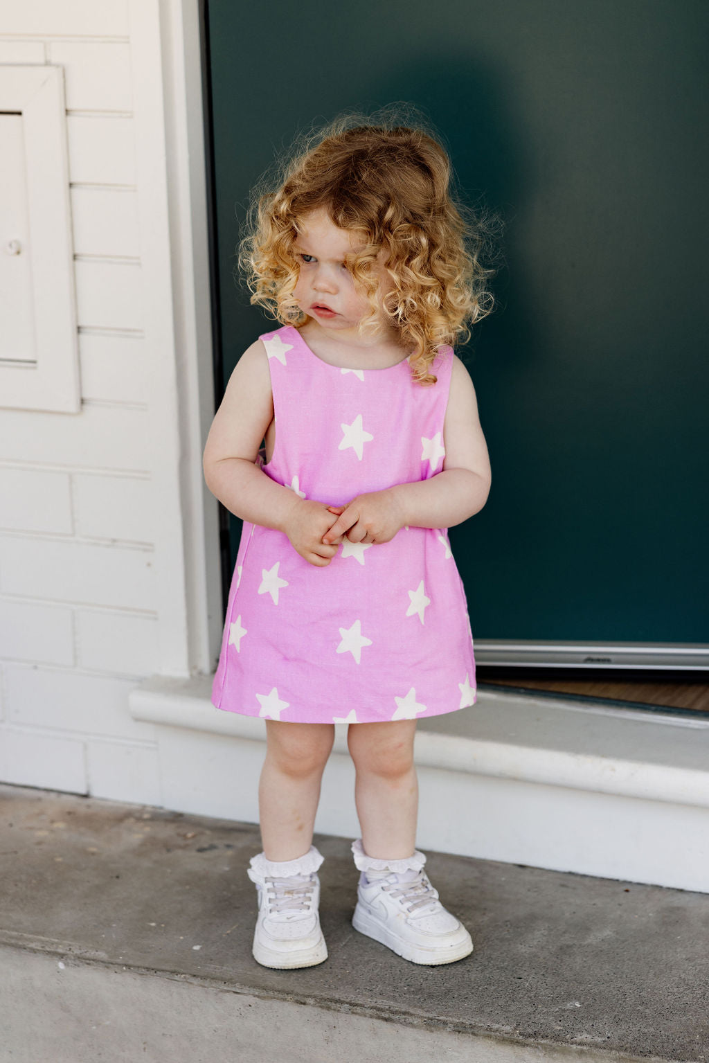 Mackenzie Dress & Bloomers - Pink