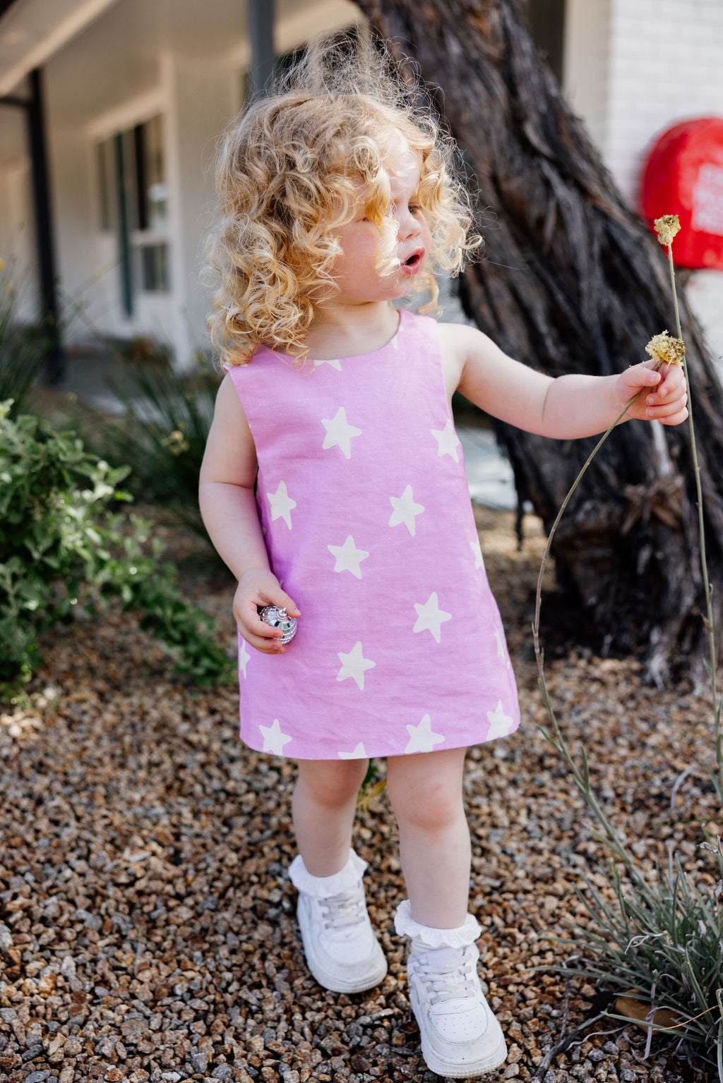 Mackenzie Dress & Bloomers - Pink